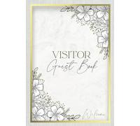 Visitor Guest Book: Elegant and Professional Guest Comments Book - A Touch of Class for Your Luxury Rental, Serviced Accommodations, Holiday Home