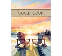 Visitor Guest Book: For Beach Rentals, Vacation Homes and Coastal Getaways | Sunset Cover