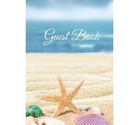 Visitor Guest Book: Sign in Log Book for Beach House, Lake House, Cabin, Vacation Rentals, VRBO, Bed & Breakfast, Guest House, Cottage, Resort, Yacht, ... Coastal, Shore, Airbnb essentials for host,