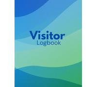 Visitor Log Book: 100 Page Guest Register with Monthly/Yearly Table | Professional Visitor Sign In Sheet for Office, Business & Home Security | Log Name, Phone, Time, Reason