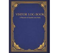 Visitor Log Book: 3000 Entry Guest Register with 100 Pages | Visitor Sign In and Out Book for Offices, Schools, Churches, Clinics, Apartments, and Small Businesses: Professional Visitor Record Book