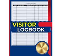 Visitor Log Book: Guest Sign-In Logbook for Clinics, Offices, and Retail Spaces