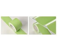 VisitRyl Bordure De Papier Peint Frise Murale Adhesive Bordure Papier Peint Frise Autocollante Pour Cuisine, Salle De Bains, Plafond, Salon, Chambre DéCoration Murale Perle Vert Clair 10cm X 500cm