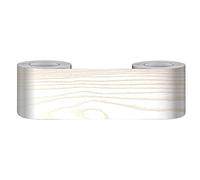 VisitRyl Bordure de papier peint Frise Murale Adhesive Frise Autocollante pour Cuisine, Salle de Bains, Plafond, Salon, plinthe, Chambre Décoration Murale bois de santal doré 10cm X 500cm