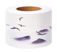 VisitRyl Bordure de Papier Peint Oie - Décoration Murale Amovible Frise Autocollante Imperméable en PVC - Plinthe 10 cm x 1000 cm