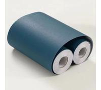 VisitRyl Frise Murale Autocollante Bleu paon 15cm X 1000cm Adhésive Réutilisable pour Décoration Intérieure Facile à Poser