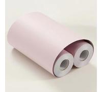 VisitRyl Frise Murale Autocollante Rose pâle 15cm X 500cm Adhésive Réutilisable pour Décoration Intérieure Facile à Poser