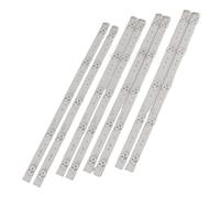 VISIYUBL 8 pièces/lot for 43 "LCD Barre de rétroéclair 43e3000 43e3500 5800 -W43001-3P00 02K03177A 3v Fit for Skyworth(Light Bar Only)