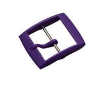 VISIYUBL Boucle ardillon en plastique, adaptée for boutons Swatch, accessoires de montre, fermoir en résine colorée, bracelet de montre, 16mm, 19mm, 20mm(Violet,Inside Size-20mm)