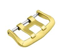 VISIYUBL Boucle de montre en acier for DW5600/6900 for GW-M5610 for GA110/700 for GW8900/9400 for GG1000 boutons de bracelet de montre accessoires fermoir en métal boucles de sangle(B-Gold-22mm)