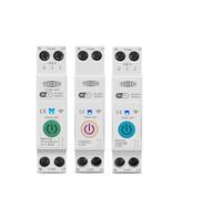 VISKEE 63A 1P + N WiFi Interrupteur Intelligent Compteur d'énergie kilowattheure Mesure Surveillance disjoncteur minuterie Relais MCB TUYA Smartlife (Color : 20A, Size : TOB9-63M Metering)