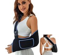 VISKONDA Écharpe de bras anti-mobilisation - Support de manchette rotateur - Confortable - Pour blessures à l'épaule, bras gauche et droit, homme et femme, pour fracture, déformation - Taille L