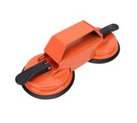 VISLONE Outil de Réparation pour Fentes de Plancher, Ventouse Double pour Plancher en Verrouillant du Vide, Surface d'Impact à 45° en Acier au Carbone, 140KG (Outil fixation d'écart sol,