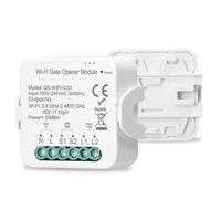 Vislone WiFi ouvre-porte Intelligent ouvre-porte de garage contrôleur téléphone portable à distance APP contrôle Compatible avec Alexa Google Home pour la commande vocale
