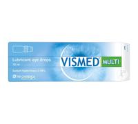 Vismed Multi Gouttes Oculaires Lubrifiant Oculaire 0,18% Flacon 10ml