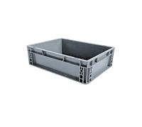 Viso Bac de manutention norme Europe 400 x 300 mm - 10 L - Gris