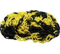 VISO CNJ801SBS Chaîne de signalisation noir, jaune plastique 25 m