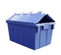 Viso DSW5536 Bac navette polypropylène gerbable/emboitable 50 L Bleu