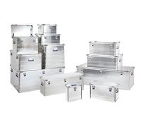 Viso Malle aluminium avec coins - 425L