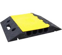 VISO Protège-câbles CP402 noir, jaune Nombre de canaux: 4 500 mm Contenu: 1 pc(s)