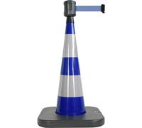 VISO RCX104BU Cône de signalisation Longueur sangle (détails) 4 m (Ø x H) 90 mm x 100 cm