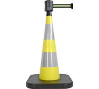 VISO RCX104BYB Cône de signalisation Longueur sangle (détails) 4 m (Ø x H) 90 mm x 100 cm