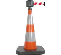 VISO RCX1050RB Cône de signalisation Longueur sangle (détails) 10 m (Ø x H) 90 mm x 100 cm