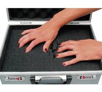Mallette de protection aluminium avec mousse - 520x280x102mm