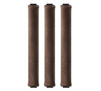 VISOFO Lot de 3 bigoudis en mousse pour dormir pendant la nuit - Cheveux longs et courts - Séchage à la chaleur - Cheveux fins et épais - Marron