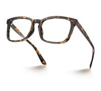 VISOONE Montana Lunettes de Blocage de Lumière Bleue Carrées Anti-Éblouissement Ordinateur pour Gaming, Homme et Femme