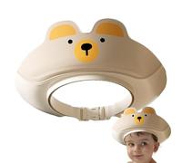 Visor de douche pour, chapeau de bain pour tout-petit | Chapeau de visière de shampooing étanche | Caps de lavage des cheveux portables avec protection de l'oreille, salle de bain des de sécurité