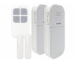 VisorTech 2 alarmes télécommandées pour porte et fenêtre 130 dB