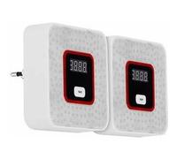 VisorTech : 2 détecteurs de gaz 85 dB G