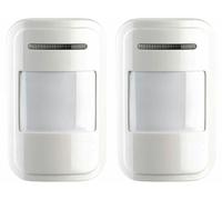 VisorTech : 2 détecteurs de mouvement PIR sans fil pour système d'alarme XMD G