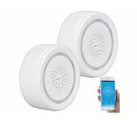 VisorTech 2 sirènes d'alarme 100 dB connectées XMD-100.dB