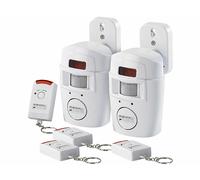 VisorTech 2 systèmes d'alarme avec détecteur de mouvement PIR