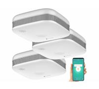 VisorTech 3 détecteurs de fumée design connectés RWM-190.app