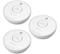 VisorTech Détecteurs de fumée RWM-470 sans fil interconnectables – Lot de 3