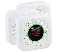 VisorTech : 3 détecteurs de gaz 85 dB G