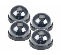 VisorTech 4 caméras dômes factices simples