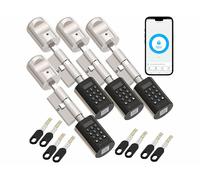 VisorTech 4 cylindres de porte électroniques connectés TSZ-805 avec 2 clés
