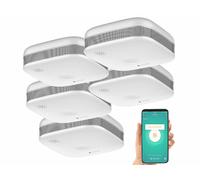 5 détecteurs de fumée design connectés RWM-190.app [VISORTECH]