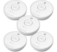 VisorTech Détecteurs de fumée RWM-470 sans fil interconnectables Pack de 5