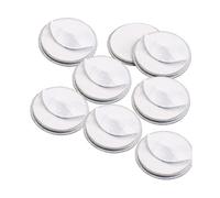 VisorTech 8 fixations magnétiques pour détecteurs de fumée Ø 40 mm