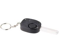 VisorTech Alarme personnelle Clé de voiture, 110 dB, design compact, alimentation sans fil