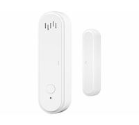 VisorTech Capteur de porte : alarme Wi-Fi 2 en 1 pour porte et fenêtre avec sirène, application et commande vocale