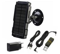 VisorTech Batterie solaire 5000 mAh PB-68.solar pour caméra nature