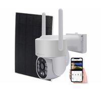 Caméra IP solaire Pan Tilt 2K DSC-502 cam VisorTech pour enregistreur DSC-500.nvr V2 DSC-500.nvr G