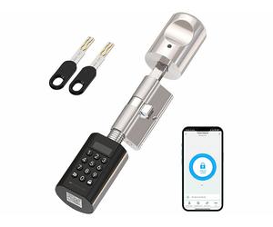VisorTech Cylindre de porte électronique connecté TSZ-805 avec 2 clés