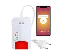 Détecteur de gaz domestiques connecté avec Alarme 85 DB [VisorTech]